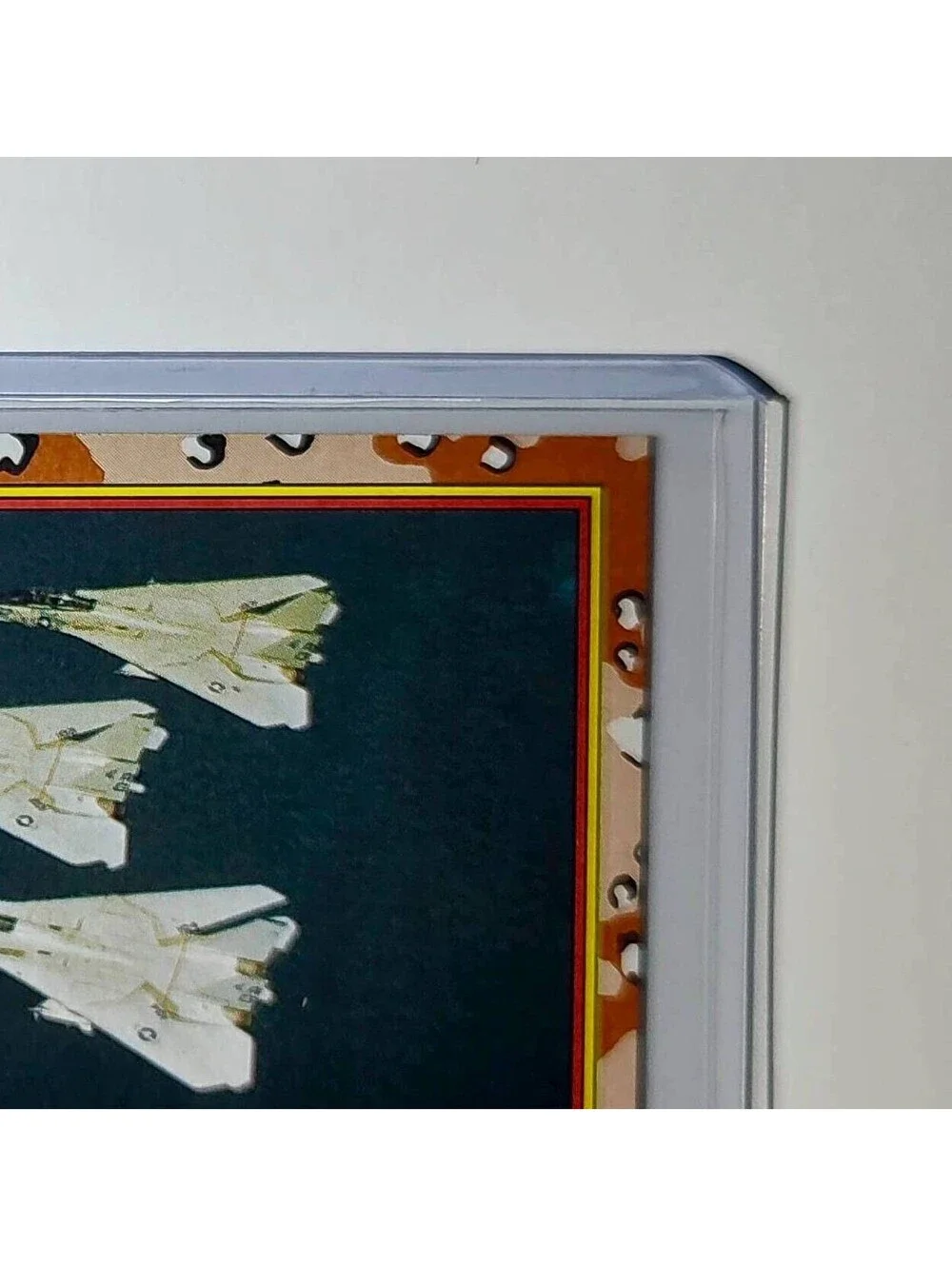F-14 Flies in Formation 1991 Topps Desert Storm #22 Card